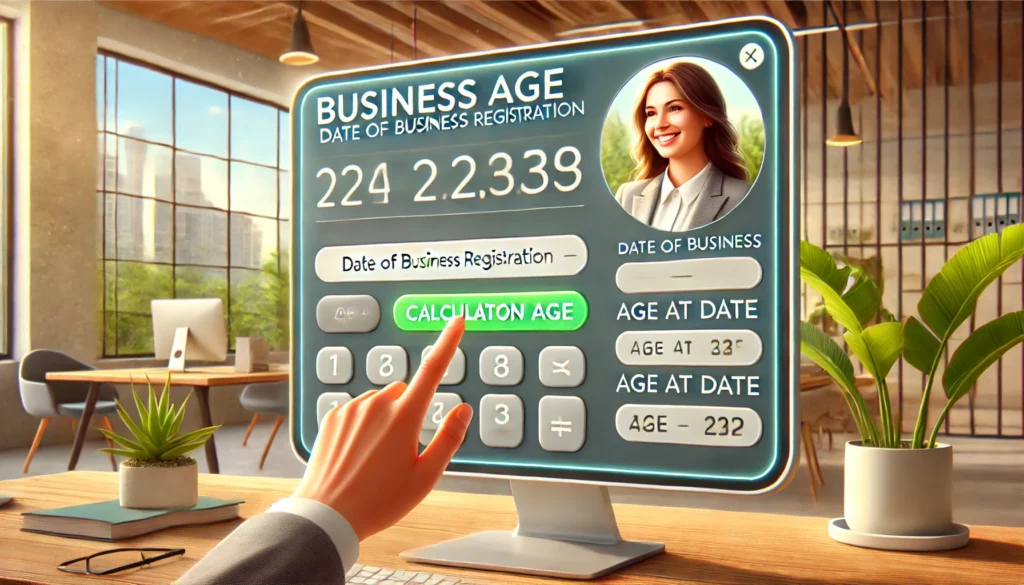 Business Age Calculator